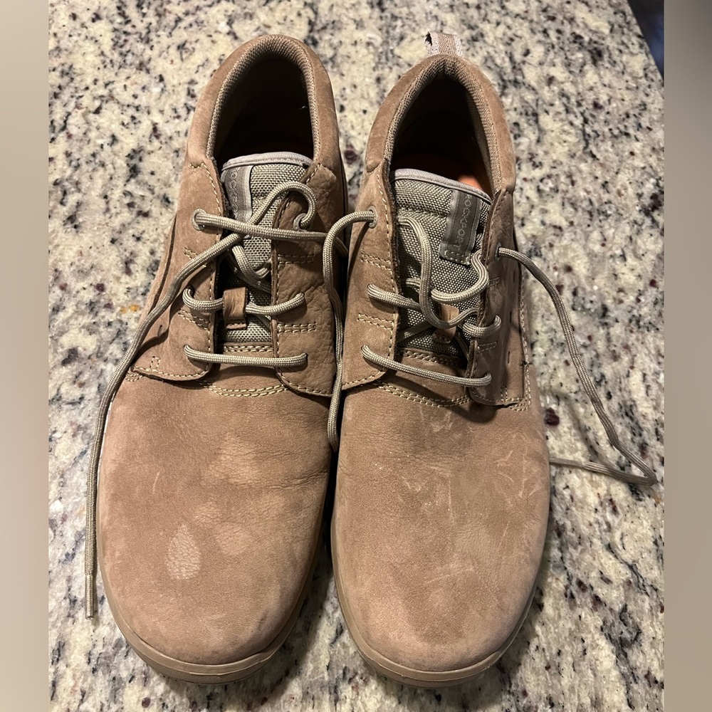 Rockport Tan TruTech Boots SIZE 10 $30 Lightweight Shock Absorbing New